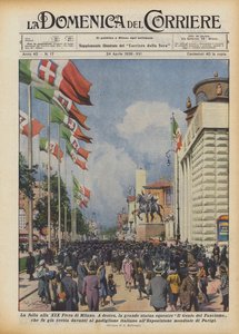 Die Menge auf der XIX. Messe von Mailand