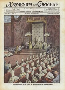 Die feierliche Zeremonie in St. Peter zur Heiligsprechung von Jeanne d