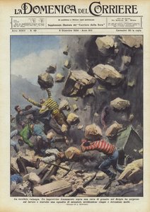 Die schreckliche Lawine von Achille Beltrame
