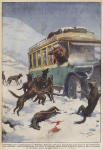Das Auto, das den Postdienst zwischen Moliterno und Montesano (Potenza) betreibt, wurde überfallen