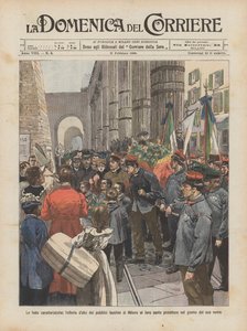 Die charakteristischen Feste, das Ölangebot der öffentlichen Träger von Mailand an ihren Heiligen