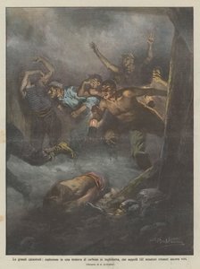 Die großen Katastrophen, Explosion in einer Kohlenmine in England, die 132 begrub