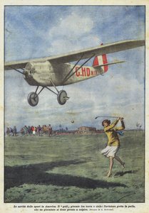 Die Neuheiten des Sports in Amerika von Achille Beltrame