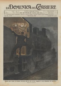 Bewundernswerter Akt der Tapferkeit, ein Eisenbahnbremser rettet allein einen fahrenden Zug