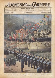 In den Gewässern von La Spezia von Achille Beltrame
