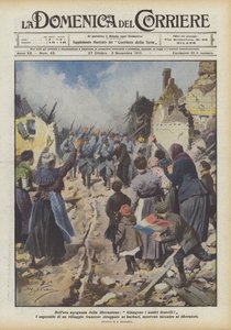 In der ersehnten Stunde der Befreiung kommen unsere Brüder! von Achille Beltrame
