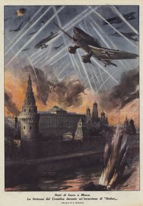 Feuernächte in Moskau von Achille Beltrame