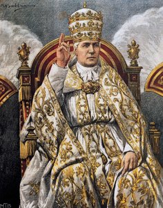 Porträt von Papst Pius X. (Giuseppe Melchiorre Sarto)