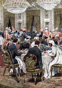Königin von Italien Helena (Elena) von Montenegro empfing 140 kriegsversehrte Opfer des Quirinale-Krankenhauses zu einem prächtigen Bankett. Die Gäste speisten mit den Souveränen, den Prinzen, dem Herzog von Genua, der Herzogin von Aosta und General Diaz. 