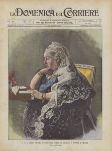 Ihre Majestät Königin Victoria von England, gestorben im Schloss Osborne am 22. dieses Monats von Achille Beltrame