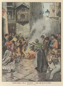 Volksbräuche, das Ritual von Sant