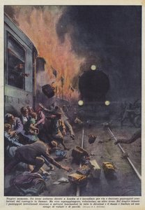 Tragischer Moment von Achille Beltrame