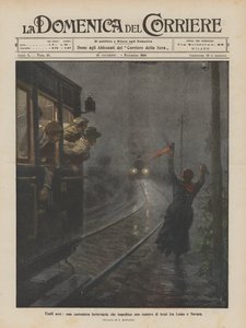 Bescheidene Helden, eine Eisenbahnweichenstellerin verhindert einen Zugunfall zwischen Luino und Novara