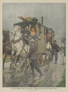 Ein elfjähriger Junge von einer Gruppe Zigeuner bei Cernusco sul Naviglio (Mailand) entführt