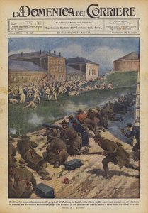 Ein tragischer Aufstand im Folsom-Gefängnis, Kalifornien von Achille Beltrame
