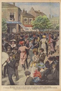 Ein kurioser alter Brauch in Cornwall von Achille Beltrame