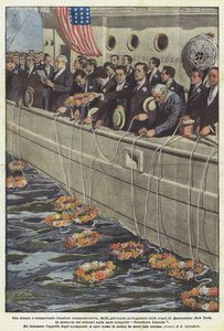 Eine seltsame und bewegende Gedenkfeier von Achille Beltrame