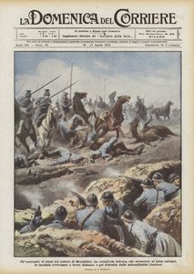 Ein Massaker An Ulanen Im Sektor Von Montdidier von Achille Beltrame