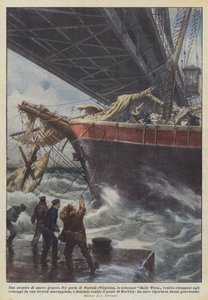 Ein neuartiger Zusammenstoß von Achille Beltrame