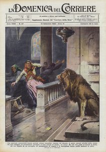 Ein denkwürdiger Schreck erlebten einige rumänische Bäuerinnen aus dem Banat von Achille Beltrame