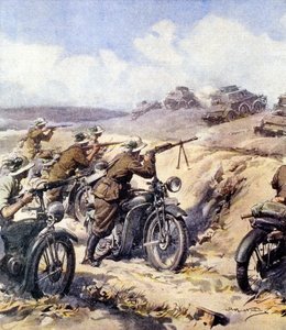 Zweiter Weltkrieg 1940-1941 - Kampagne in Nordafrika - 