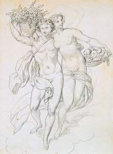 Psyche und Amor von Achille Devéria