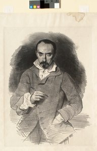 Selbstporträt von Achille Devéria
