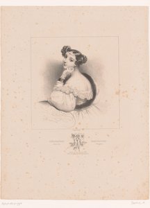 Pelargonie und Meditation von Achille Devéria