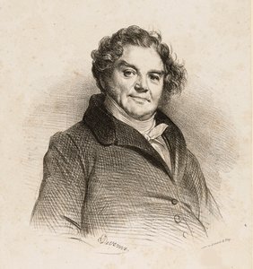 Porträt von Eugène François Vidocq 1775-1857, ca. 1828 von Achille Devéria