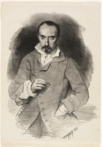 Selbstporträt von Achille Devéria