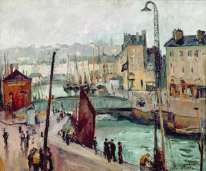 Le Havre, Bassin du Roy von Achille Emile Othon Friesz