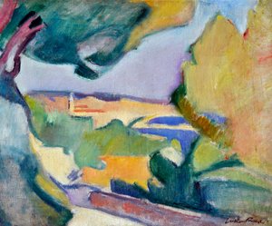 Mittelmeerlandschaft, ca. 1907