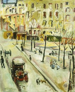 Pariser Straßenszene von Achille Emile Othon Friesz