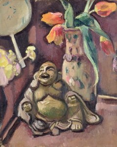 Stillleben mit einer Statuette von Buddha von Achille Emile Othon Friesz