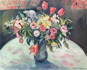 Tulpen und Margeriten von Achille Emile Othon Friesz