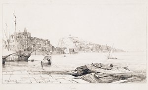 Hafen von Gaeta von Achille Gigante