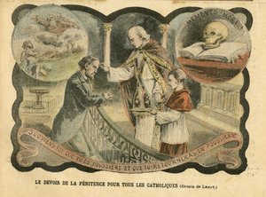 Illustration von Achille Lemot (1846-1909) in Le Pelerin von Achille Lemot