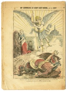 Illustration von Achille Lemot (1846-1909) in Le Pelerin von Achille Lemot