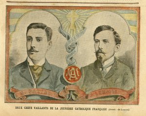 Illustration von Achille Lemot (1846-1909) in Le Pelerin