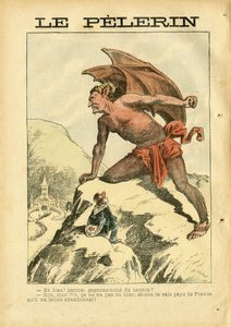 Illustration von Achille Lemot (1846-1909) in Le Pèlerin