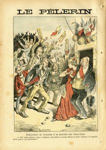 Illustration von Achille Lemot (1846-1909) in Le Pelerin