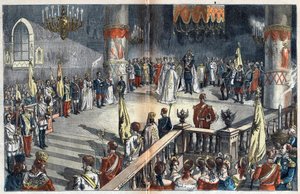 Die Krönung von Zar Nikolaus II.