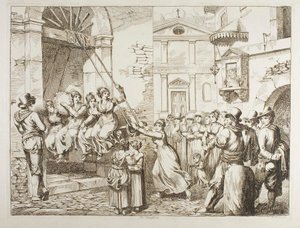Die Schaukel von Achille Pinelli