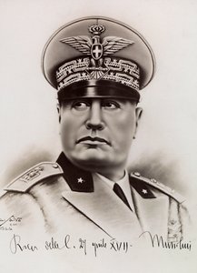 Benito Mussolini, 27.04.1931