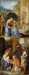 Szenen aus dem Leben der Jungfrau Maria, 1578-1610 von Adam Elsheimer
