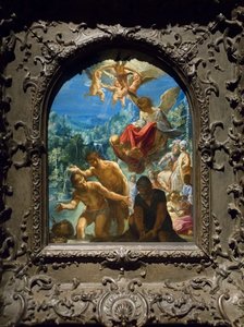 Die Taufe Christi, ca. 1598-1600 von Adam Elsheimer