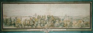 Blick auf Paris von der Gobelins-Werkstatt von Adam Frans van der Meulen