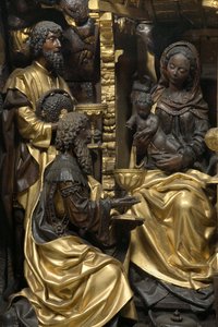 Anbetung der Könige (Detail)
