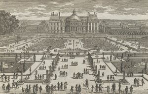 Ansicht von Vaux-Le-Vicomte, 1680er Jahre
