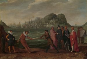 Kampf um den Goldenen Stab (Herrschaft der Welt) von Adam Willaerts